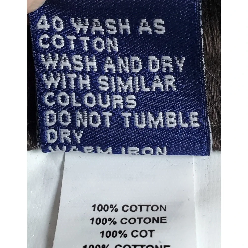 GANT Men's Pants Jeans Size 36X34 Actual Measurement 36X30 Brown NWTGS